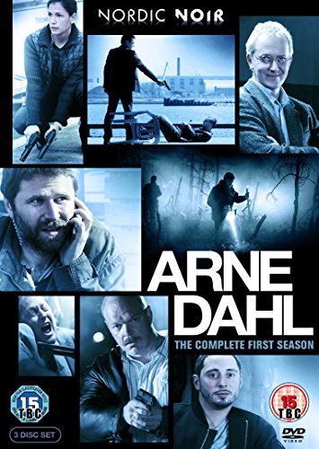 DVD cover for crime drama "Arne Dahl" featuring multiple character portraits.