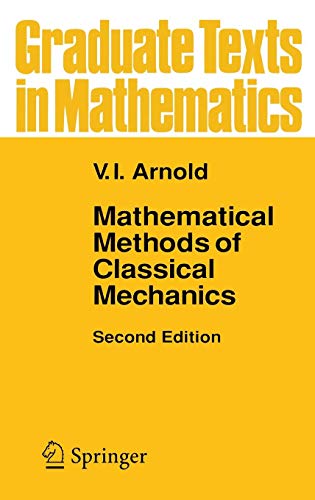 Yellow book cover with black text: "Mathematical Methods of Classical Mechanics.