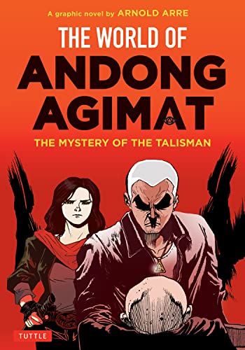 Book cover featuring two figures and shadowy wings, graphic novel style.