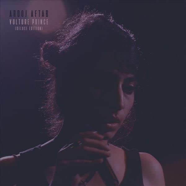 Arooj Aftab album cover, a portrait of a woman with dark hair.