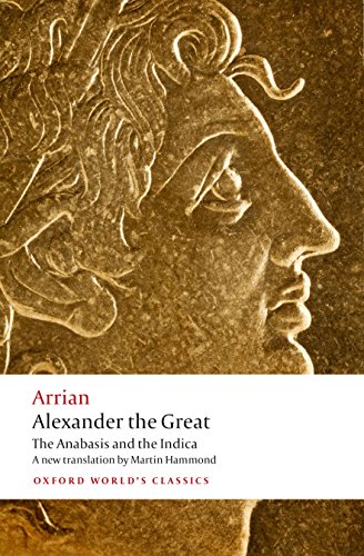 Book cover featuring a gold coin profile of Alexander the Great with title text.