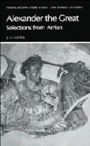 Book cover: "Alexander the Great" with image of a rider on horseback.