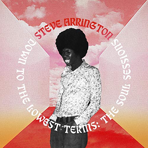 Vinyl record cover featuring Steve Arrington in a patterned shirt.