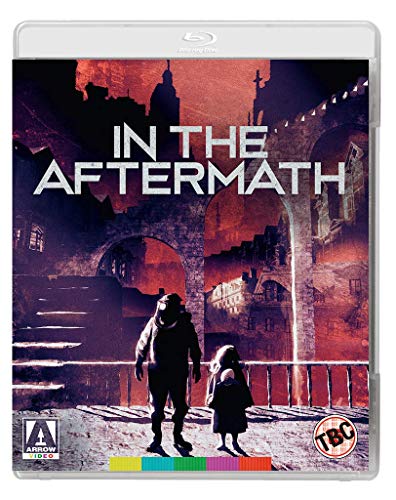 Blu-ray cover art featuring a silhouetted figure and child against a red ruined landscape.