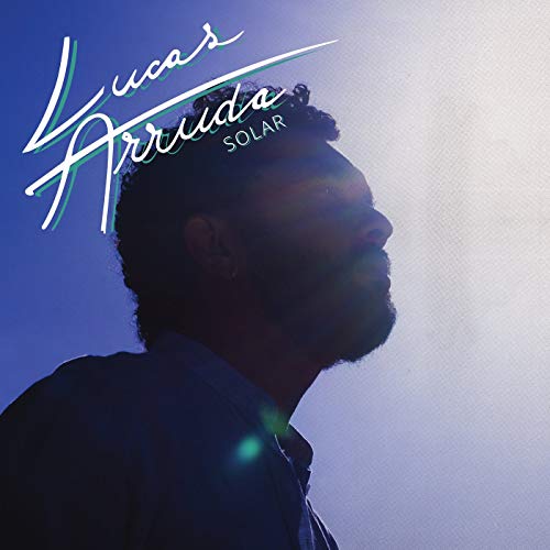 CD cover for Lucas Arruda’s “Solar” featuring a man’s profile.