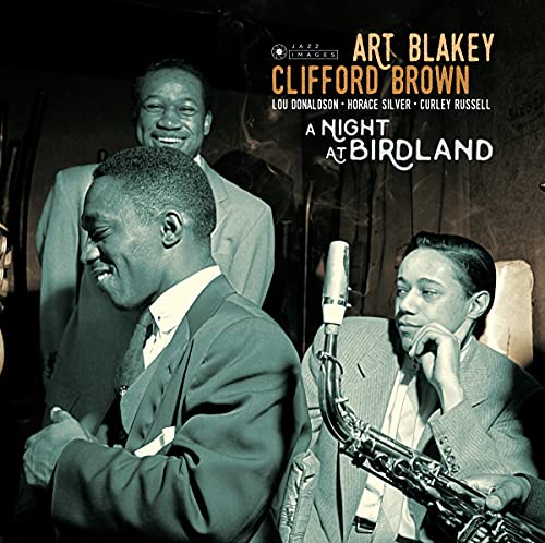 Album cover featuring Art Blakey, Clifford Brown, and other jazz musicians.