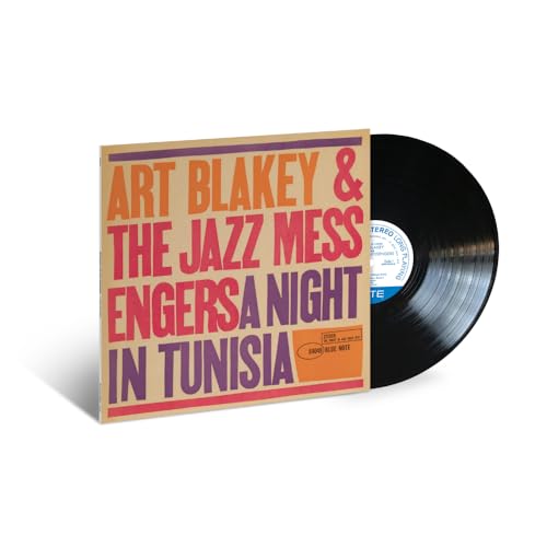 Art Blakey and the Jazz Messengers A Night in Tunisia vinyl record and cover.