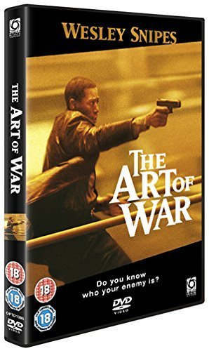DVD cover for "The Art of War" featuring Wesley Snipes with a gun.