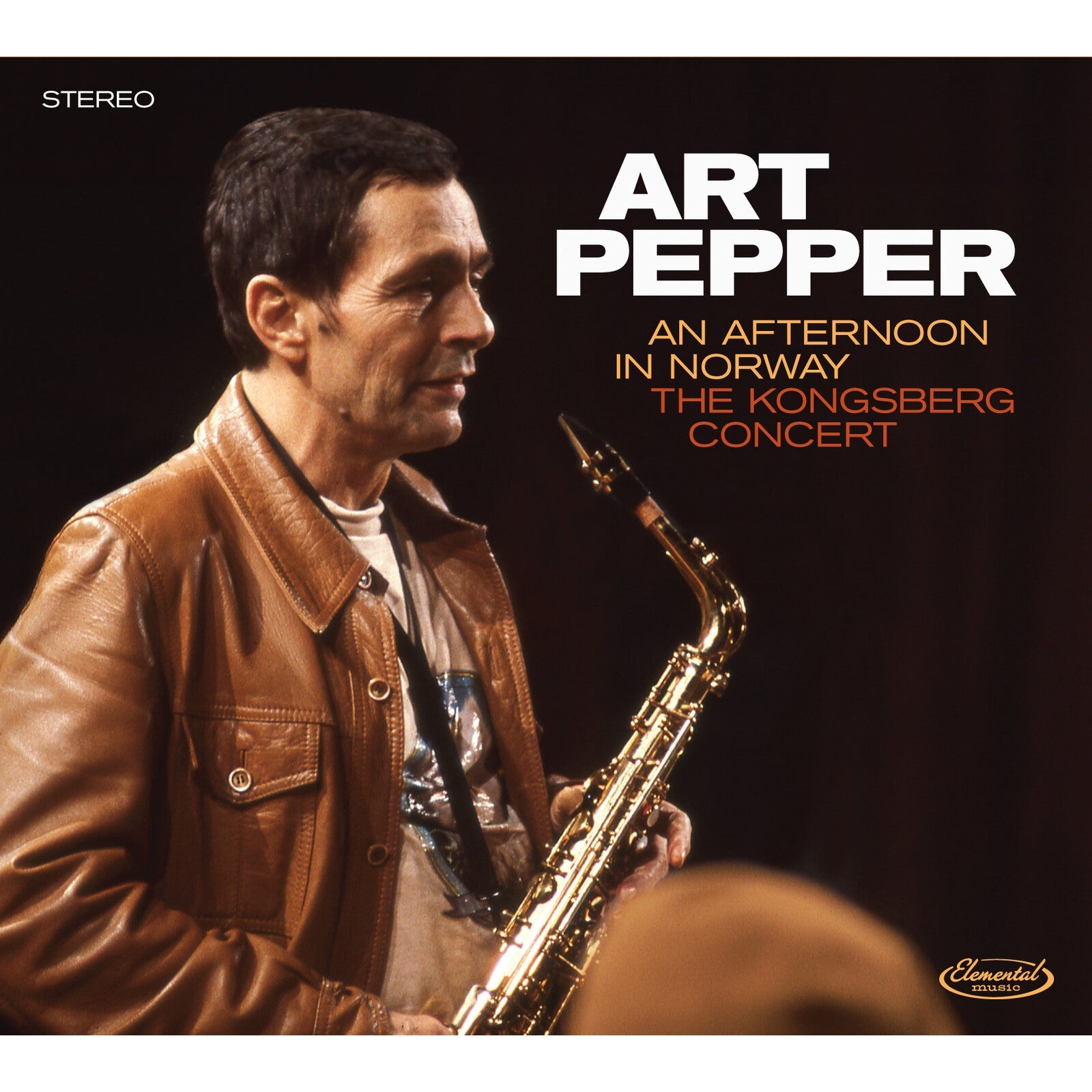 Art Pepper album cover featuring a portrait of the saxophonist.