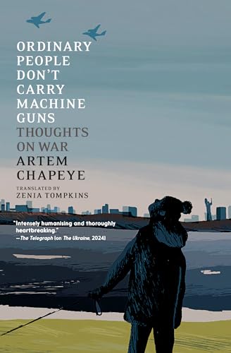 Book cover showing a silhouette of a person looking at planes over a city.