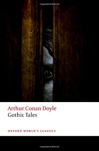 Book cover: "Gothic Tales" with a shadowed face peering through bars.