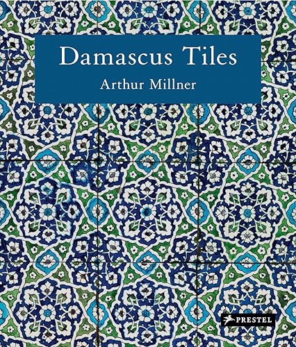 Book cover featuring intricate blue and white patterned ceramic tiles.