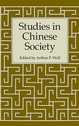 Book cover: "Studies in Chinese Society" with geometric gold pattern.