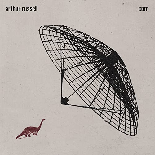 Album cover showing a large black satellite dish above a small red dinosaur silhouette.