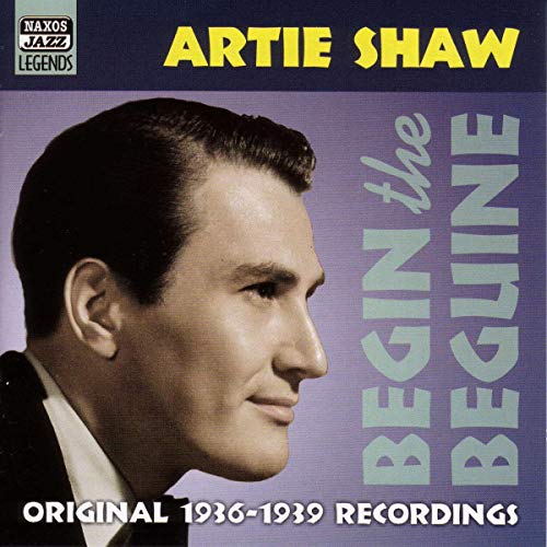 CD cover featuring a portrait of Artie Shaw and bold text.