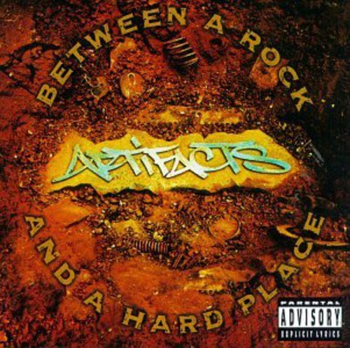CD cover for Artifacts’ “Between a Rock & a Hard Place” album.