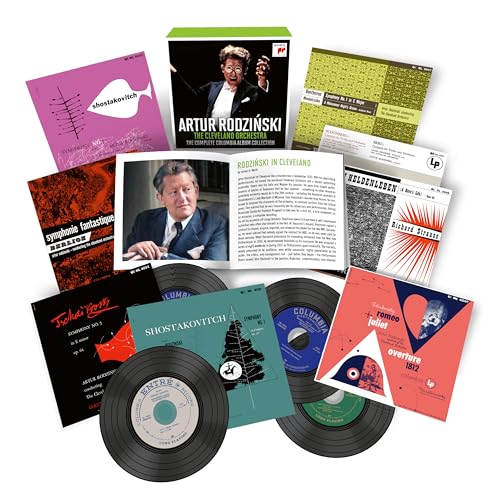 CD collection featuring conductor Artur Rodzinski and The Cleveland Orchestra.