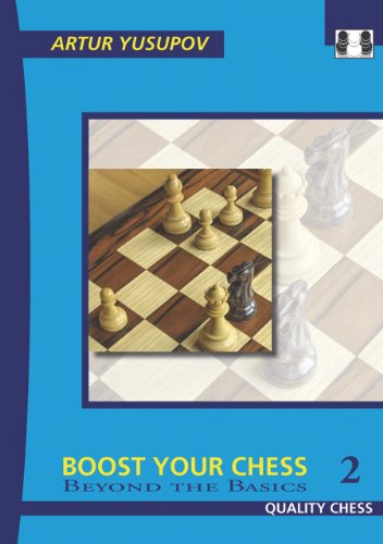 A book with a chess theme, likely featuring a chessboard or pieces on its cover.