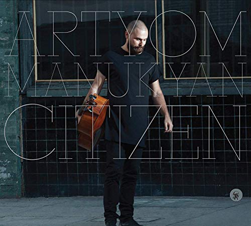 Man holding a violin case, album title "Citizen" in large white letters.