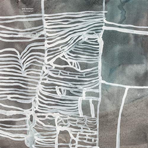 Album cover for Arve Henriksen’s “Composograph” with abstract white lines on gray.
