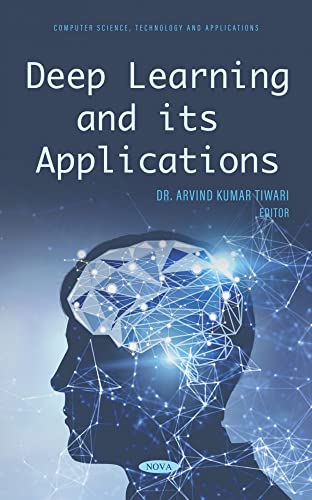 Book cover: “Deep Learning and its Applications” with brain-network imagery.