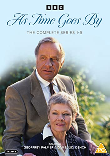 DVD cover for “As Time Goes By” featuring Geoffrey Palmer and Judi Dench.