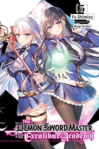 Novel cover featuring two anime-style girls with magical effects.