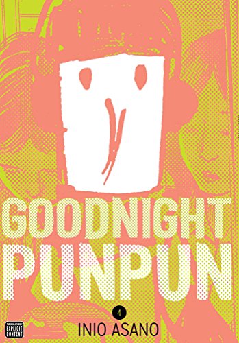 Manga cover featuring a stylized bird-like character over a yellow and pink halftone background.