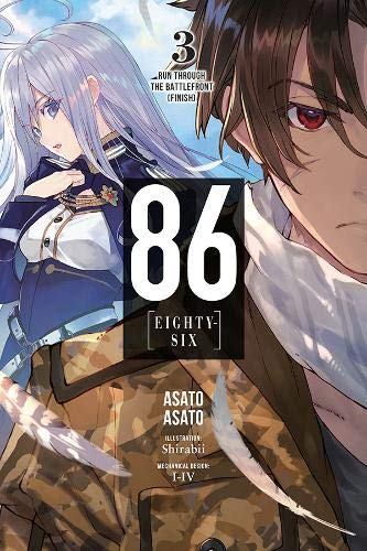 Anime-style cover art for 86 Eighty-Six volume 3 featuring a girl and a boy.