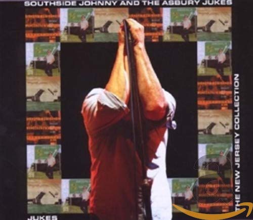 CD cover for "Asbury Jukes - Jukes!" featuring a man with a saxophone.