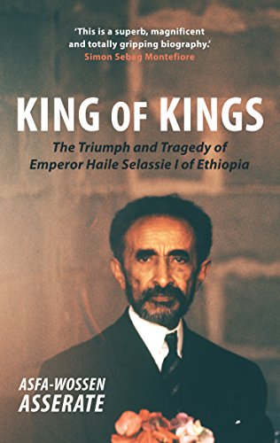 Book cover featuring a portrait of Emperor Haile Selassie I of Ethiopia.