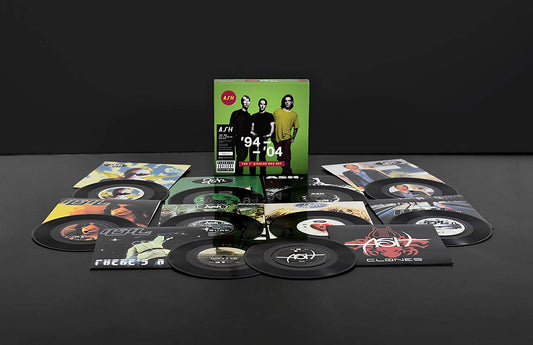 Ash '94-'04 vinyl singles box set with seven 7-inch records.