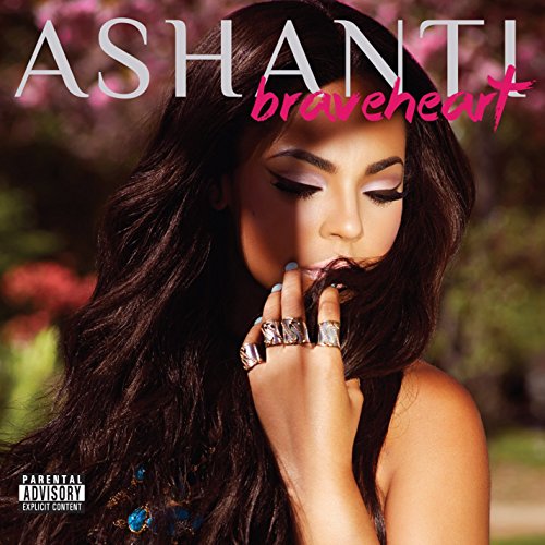 Ashanti album cover, “Braveheart,” featuring a portrait of the artist.