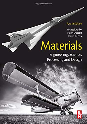 Textbook cover featuring airplanes, titled "Materials: Engineering, Science…