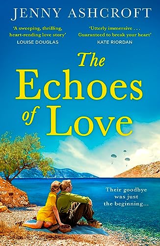 Book cover: couple by the sea, parachutes in the sky.