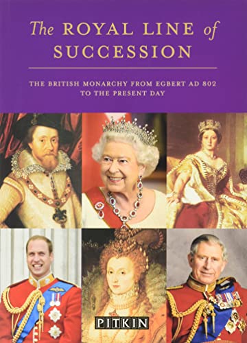 Book cover featuring portraits of British monarchs through history.