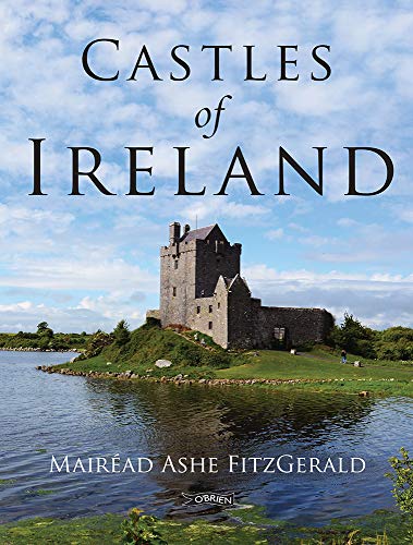 Book cover featuring a stone castle on an island in Ireland.