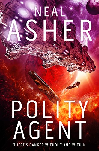 Book cover showing spaceships in a fiery, red space battle with planets in background.