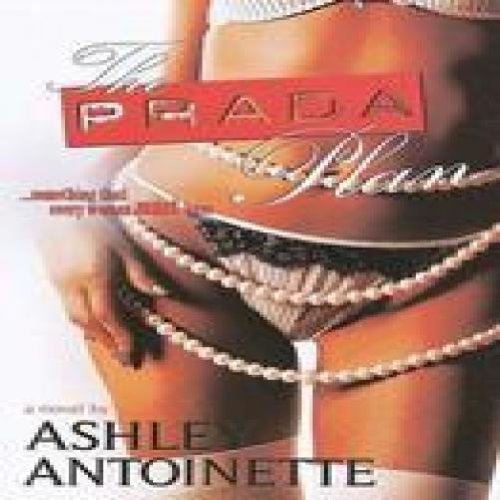 Book cover featuring a woman in lingerie with "The Prada Plan" title.
