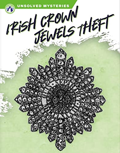Book cover depicting a jeweled crown against a pale green background.
