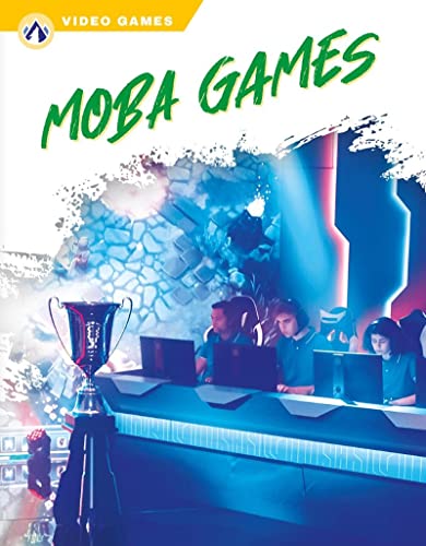 Book cover featuring esports players competing with a trophy in foreground.