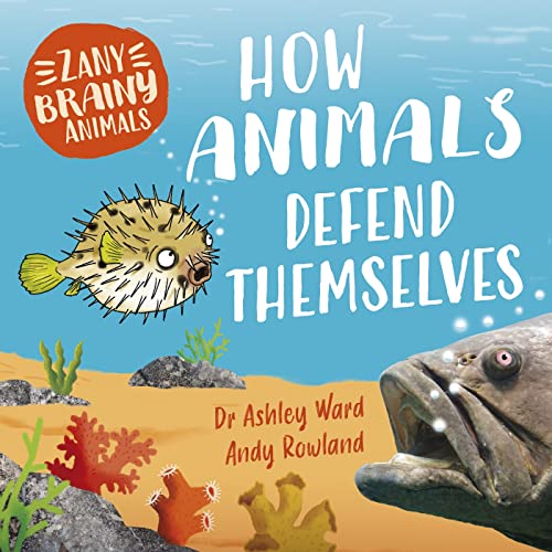 Book cover featuring a pufferfish, shark, and coral reef scene.