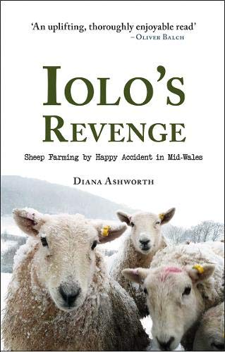 Book cover with title and three white sheep in a snowy field.