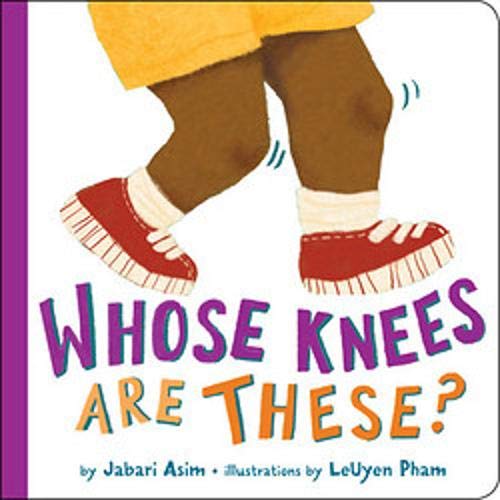 Child’s legs and red shoes featured on a colorful book cover.