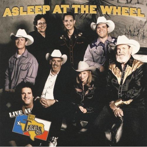 Asleep at the Wheel band portrait with Texas flag detail.