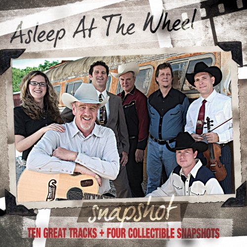 Asleep at the Wheel band portrait with vintage film border.