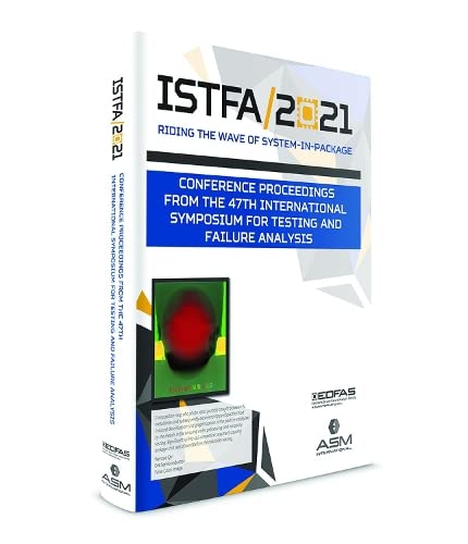 Book cover for ISTFA 2021 conference proceedings on testing and failure analysis.