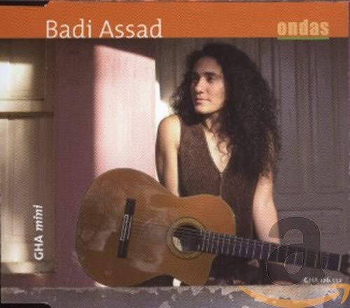 Badi Assad CD cover featuring a woman with a guitar.
