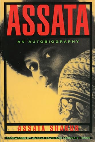 Book cover: "Assata" autobiography, featuring a portrait of Assata Shakur.