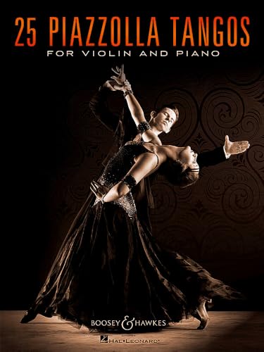Sheet music cover featuring tango dancers in a dramatic pose.